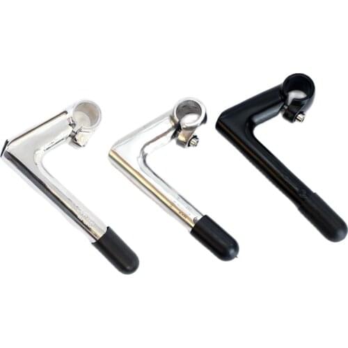 Bicycle Handlebar Stem Gooseneck Design Fixed Gear Bike Handlebar 80mm*25.4mm*22.2mm*150L Bicycle Accessories