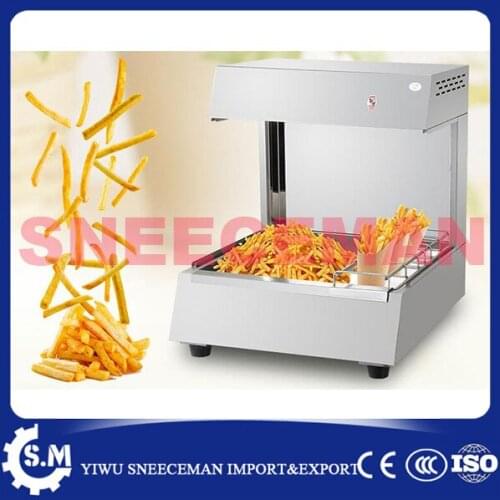 0.5M Vertical French Fries Display Warmer Churros French Fry Warmer Displayer machine