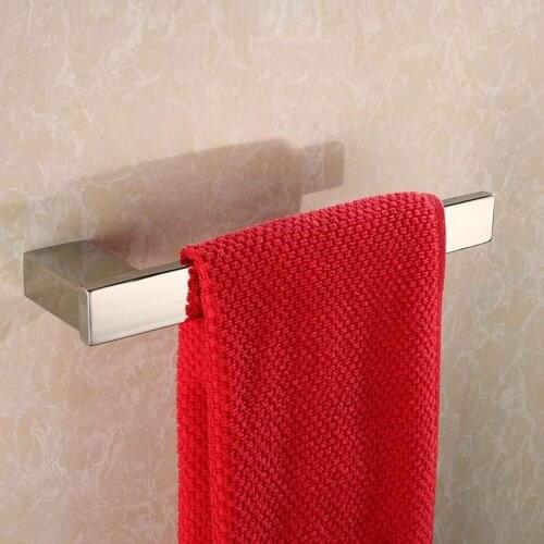 Towel Rack Stainless Steel Bathing Towel Rack Single Body Washrag Bar Hanger Bath Room Washcloth Rail Shelf