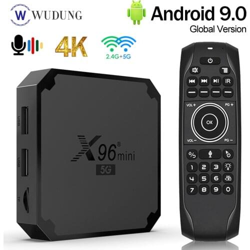 X96 mini 5G Amlogic S905W4 Android 9.0 TV Box Quad Core 2GB RAM 16GB ROM 4K IPTV Smart Set Top Box Media Player X96MINI