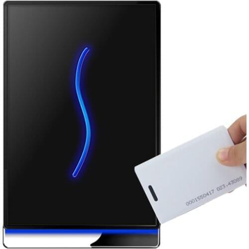 ZK Card Reader SCR100 125KHZ Proximity Card Time Attendance And Access Control TCP/IP Door Access Control System