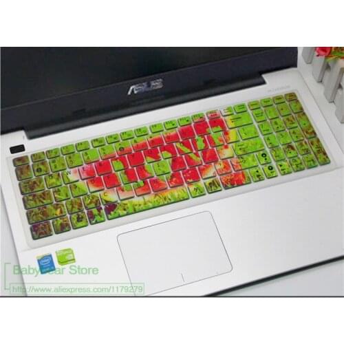 15'' laptop Silicone Protective Keyboard skin for Asus rog GL552 GL552J GL552JX GL552VX GL552VW GL552VL VM510L F A540U FX50VX