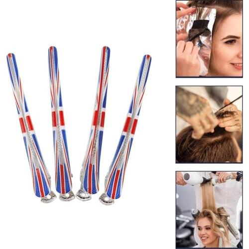 4pcs Hair Sectioning Clips Plastic Hairdresser Clips for Hairdressing Styling