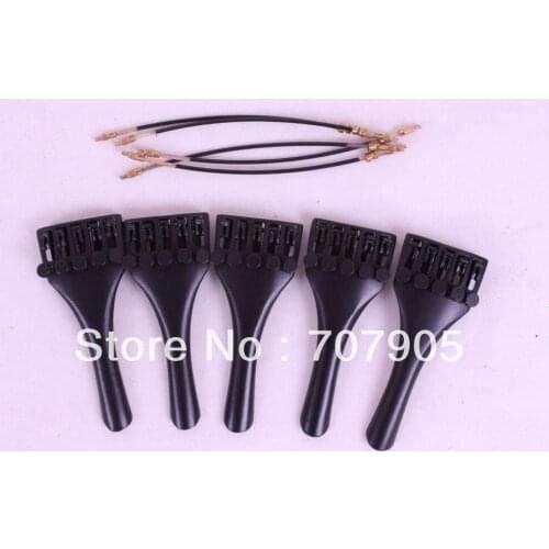 5 set 4/4 violin parts, tail gut tuner aluminum alloy tailpiece Accessories #E8