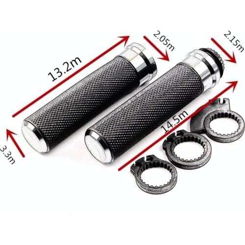 7/8'' 22mm Motorcycle Handlebar Grip CNC Aluminum For Triumph tiger 800 1050 Street Triple R 675 Daytona 675