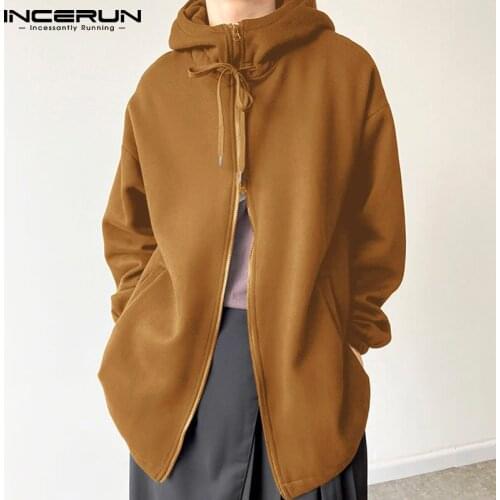 INCERUN Mens Fleece Hoodies