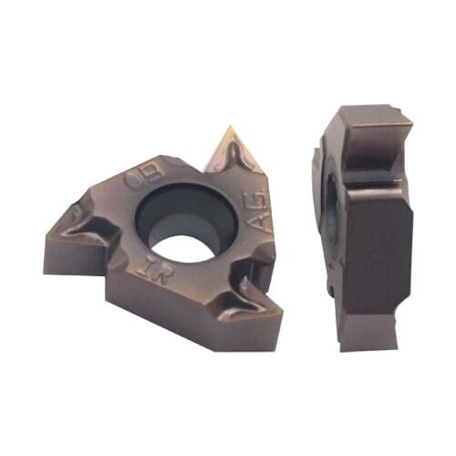 16IRM AG 60 20PCS CNC TOOL LATHE TOOL Carbide Inserts 16IRM AG 60 LF6018 Indexable Inserts for Threaded Lathe Holder