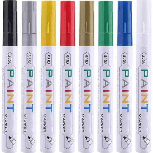 Paint Pen Waterproof Comfortable Oil-based Pen Marker Pen