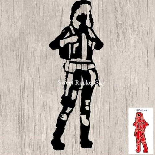 Sport Girl Metal Cutting Dies Stencil DIY Scrapbooking Album Paper Card Template Mold Embossing Craft Decoration