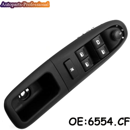Car styling Front Left Electric Window Switch Control for Peugeot 406 8B Baujahr 1995 - 2004 Stufenheck 6554.CF 6554CF