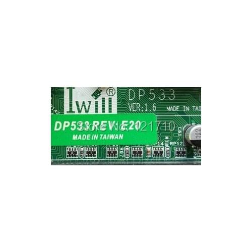 Industrial equipment board IWILL DP533 VER 1.6 E20