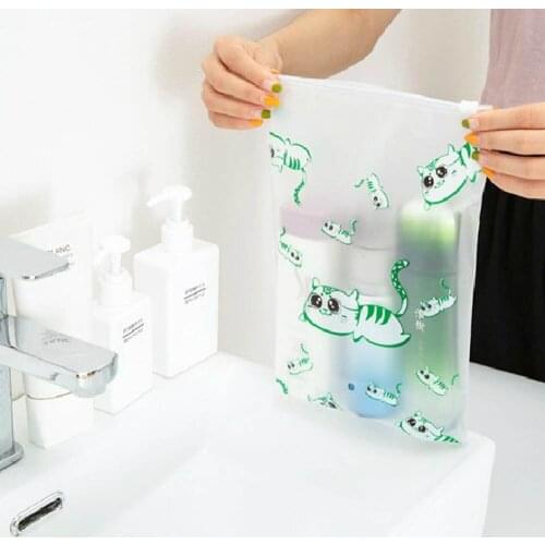 1PCS transparent cosmetic bag travel cosmetic case ladies make-up bathroom storage bag storage bag toiletries beauty tool set