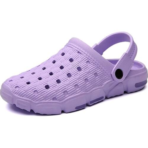 2021 Summer Non Slip Beach Sandals Couple Garden Sandals Man Comfortable Platform Mens Clogs Slippers Sandalias Hombre