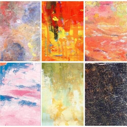 SHENGYONGBAO Graffiti Abstract Art Photography Backdrops Newborn Baby Child Portrait Background Studio Background 210129AFEI-02