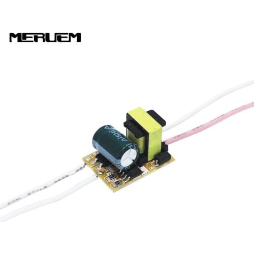 Free shipping (1-3)x 1W 3x1W Led Driver 1W 2W 3W Lamp Driver Power Supply Lighting Transformer AC85-265V(110V/220V) Output 300mA