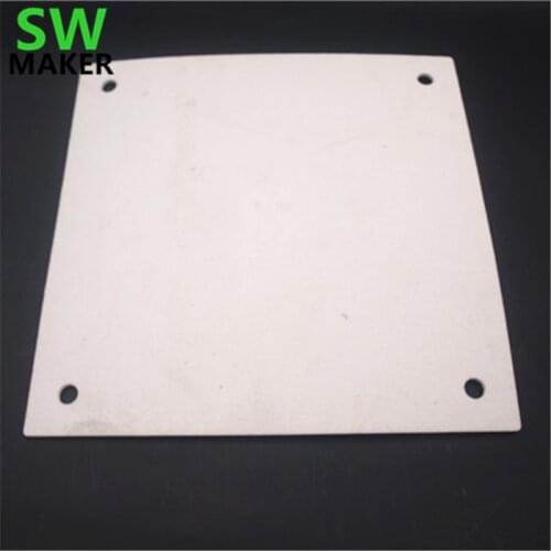 Insulation Cotton for Creality CR-10 3D printer heated bed insulation cotton warm keep cotton with holes 3mm