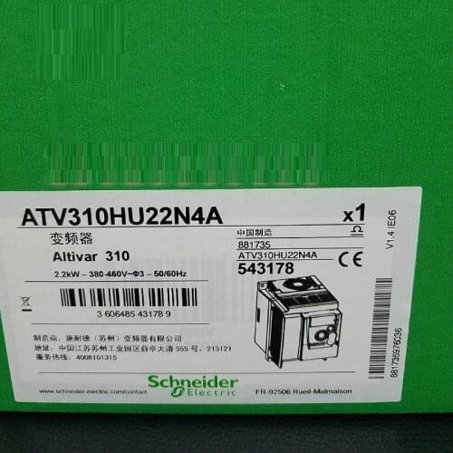 On Sale Schneider Original Brand New Frequency Inverter 50hz to 60hz ATV310HU22N4A