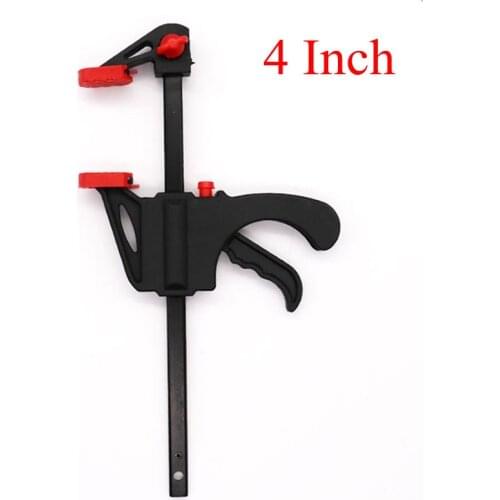 1 pcs 4 Inch F Clamp rapid Woodworking Clamp Clip Kit hand Tool DIY Hand Work DIY Carpentry Gadgets Tool clamp holder