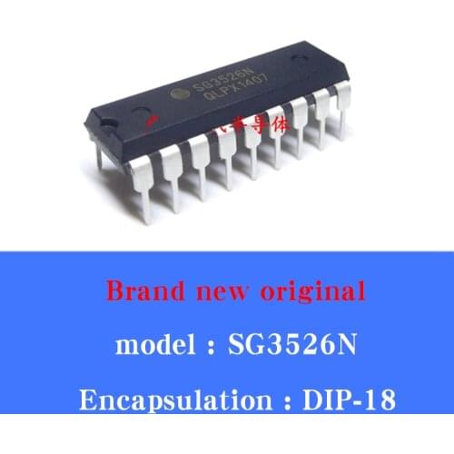 10/pcs Lot Straight plug new imported original SG3526N SG3526 DIP-18 adjustable pulse width modulator