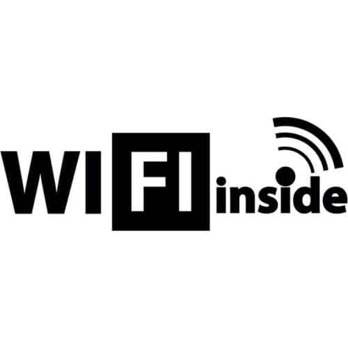 15X4.8CM WIFL INSIDE Funny Vinyl Decals Car Window Sticker Car-styling Accessories S8-0803