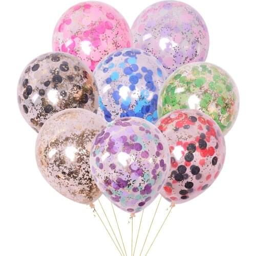 50pcs 12 Inch Sequined Balloons Confetti Small Square Sequined Balloons Birthday Party Decoration Birthday Decoration Girl