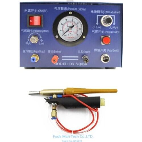 Argon Welding machine for making jewelry,jewelry welder,soldering machine 110V with 2 electrode