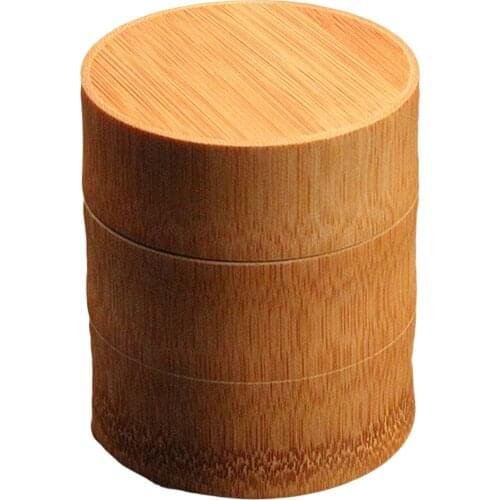 Natural Bamboo Tea Jar Coffee Canister Container Box Sealed Storage Jar