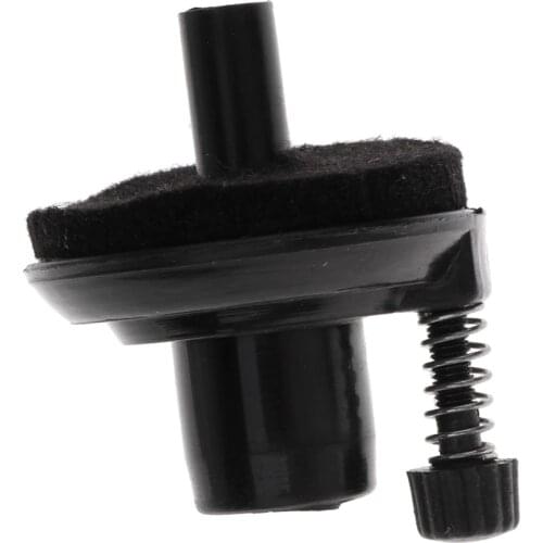 Black Rubber Hi-hat Cymbal Stand Holder for Drum Set Kit Parts