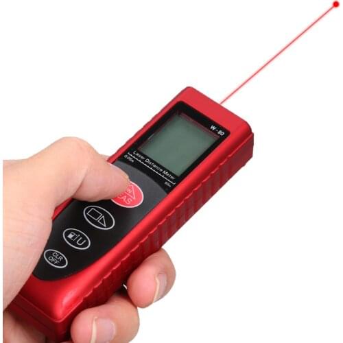 Richpping 40m 60m 80m Laser Rangefinder Digital Laser Distance Meter battery-powered laser range finder tape distance measurer