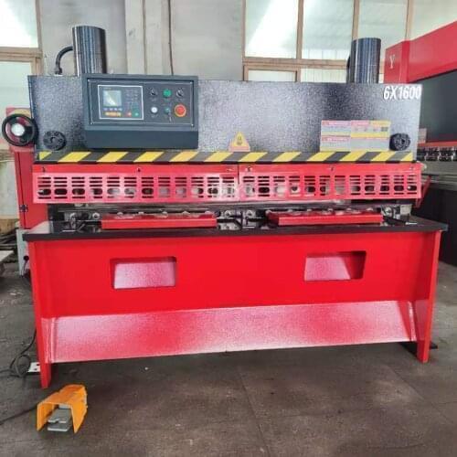 4 x 2500 MM Metal Sheet Hydraulic Shearing Machine, Guillotine Cutter with E21S Controller System for Iron Plate Cutting