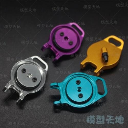 HSP 102059 122059 Aluminum Aolly Metal Fuel Tank Cover 02004 1/10 Upgrade Parts For 94122 94155 94166 94177 94188