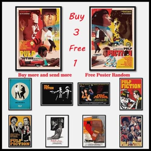 Fiction Character Vintage Wallpaper Poster Painting Wall Picture Print Kitchen Home Bedroom Decoration Framework