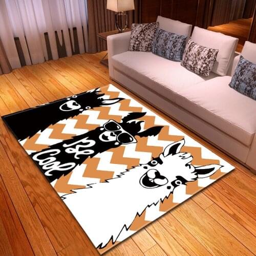 Cartoon Kids Bedroom Play Area Rugs Baby Crawl Floor Mat Child Game Big Rugs 3D printing Soft Home Carpets for Living Room Decor