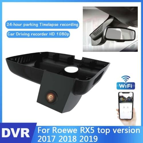 New product! Car DVR Wifi Video Recorder Dash Camera For Roewe RX5 top version 2017 2018 2019 HD Night Vision Control Phone APP