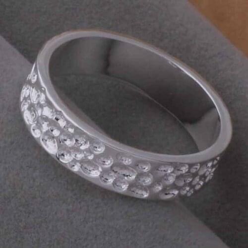Wholesale Silver Plated Rings For Women,Free Shipping Charm Christmas Silver Fashion Jewelry Pit /atcajkja Bjuakbba