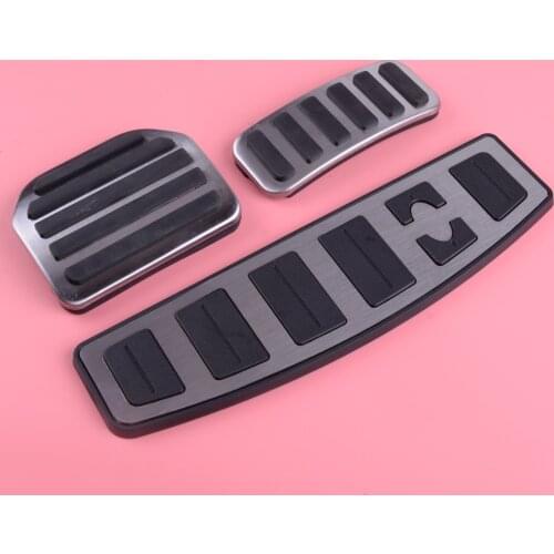 DWCX High Performance Car Foot Rest Fuel Accelerator Brake Pad Pedal Fit For Range Rover Sport Discovery 3/4