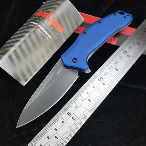 Kershaw 1776 folding pocket camping knife 8cr13 Blade aviation aluminum Handle outdoor tactical hunting survival Knives EDC tool
