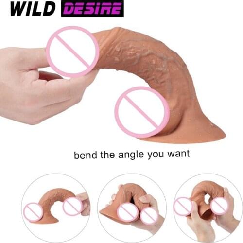 2020 New Super Realistic Dildo With Blue Veins Sex Anal Dildos For Men Strap on Fake Dick For Women Erotic Adult Toy Lesbian