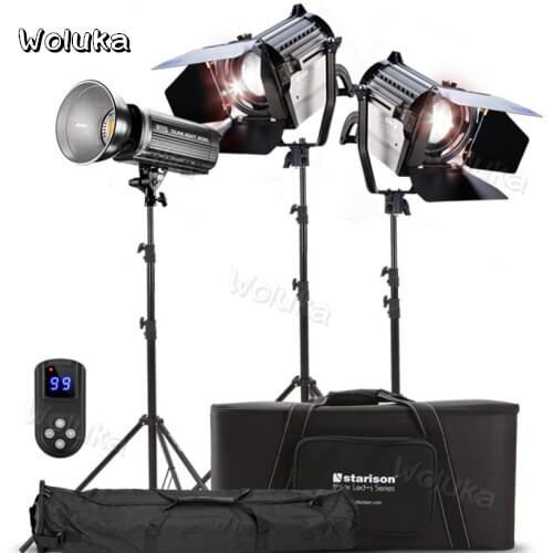 Led150w+200w photographic light kit camera lamp LED Spotlight 20 flat studio lighting video lamp Micro Movies CD50 T01