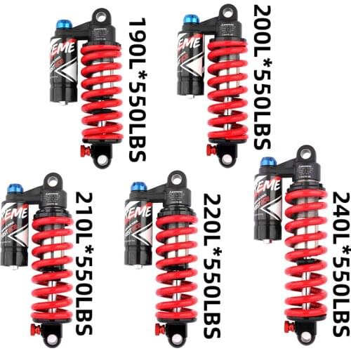 Fastace Bike Shock Absorber BDA53RC Aluminum Alloy Bicycle Spring Shock Absorber Hydraulic Spring Shock Absorber Cycling Parts