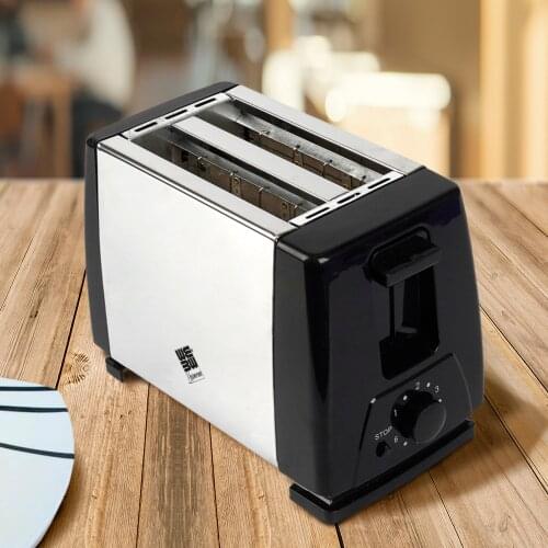 We Houseware toaster 2 slices 750W, stainless steel body, small home appliance for breakfast, BN3351 p