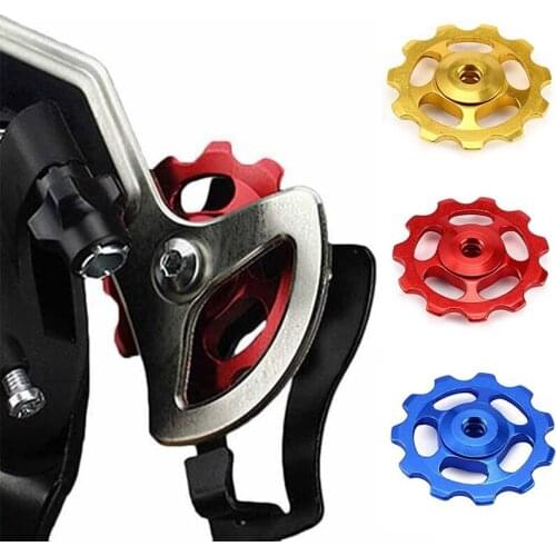 Bike Rear Derailleur Pulley Aluminum Alloy 11T Jockey Wheels Rear Roller Wheel For Road Mountain Bicycle