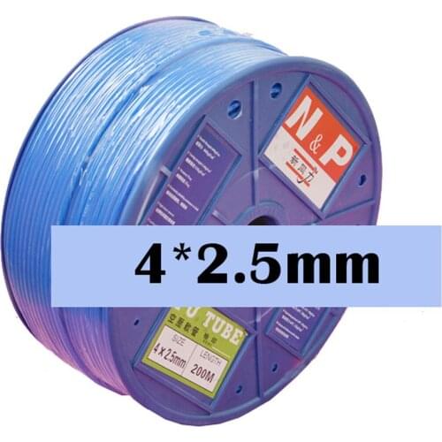 10 meters 4*2.5mm dental chair spare parts PU tube dental air water pipe