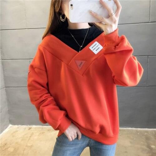 Streetwear Hoodie Clothing Sweatshirt Long Sleeve Long Sleeve Pullover Female Hoodie Streetwear Sweatshirt Girls Kawaii Harajuk
