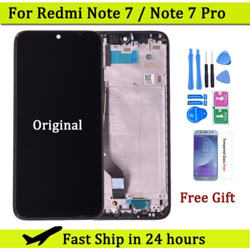 Original For Xiaomi Redmi Note 7 LCD Display with Touch Screen Digitizer Assembly Replacement For Redmi Note7 Pro LCD