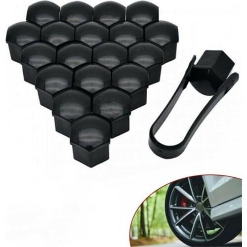 20pcs Car Wheel Nut Caps Auto Hub Screw Cover 17/19/21 Mm Bolt Rims Exterior Decoration Special Socket Protection Dust Proof