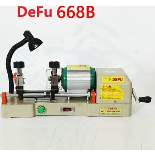 DeFu 668B automatic remote control car Key Cutting Machine Car Door Key Cutting Copy Machine For Making Keys For Sale