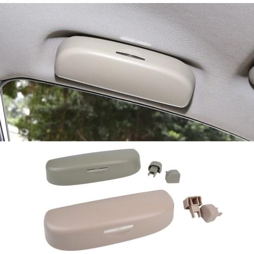 Fit For Toyota Highlander Kluger 2014 2015 2016 2017 Sunglasses Holder Clip Interior Refitting Glasses Case Cage Storage Box