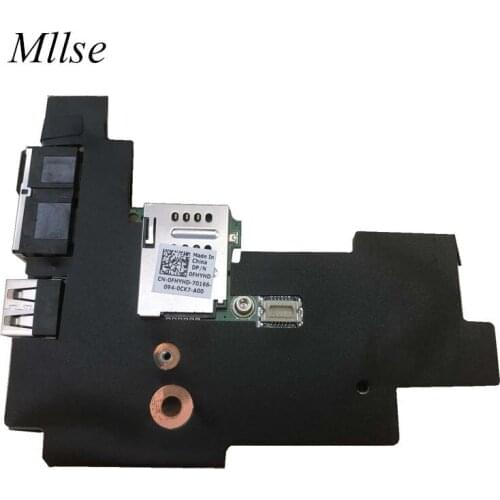 For Dell Latitude E5410 USB Ethernet SIM Card Power Button LAN Board FHYHD 0FHYHD Free Shipping
