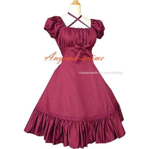 Gothic Lolita Punk Fashion Dress Cosplay Costume Tailor-made[CK307]